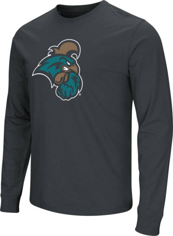 Colosseum Men's Coastal Carolina Chanticleers Black Playbook Long Sleeve T-Shirt