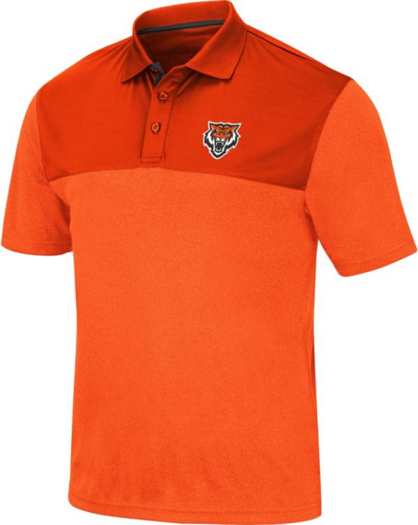 Colosseum Men's Idaho State Bengals Orange Links Polo