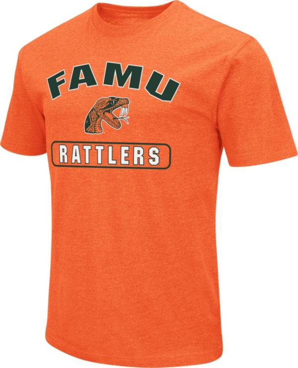 Colosseum Men's Florida A&M Rattlers Orange Dual Blend T-Shirt