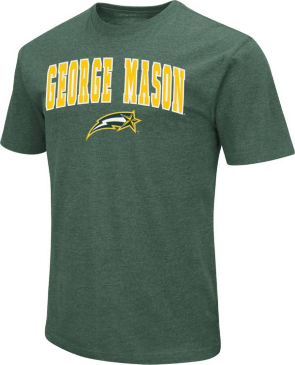 Colosseum Men's George Mason Patriots Green Dual Blend T-Shirt