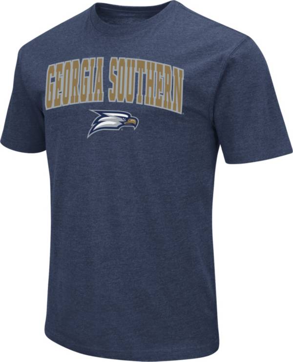 Colosseum Men's Georgia Southern Eagles Navy Dual Blend T-Shirt