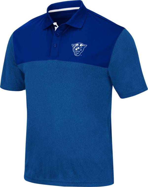 Colosseum Men's Georgia State Panthers Royal Blue Links Polo