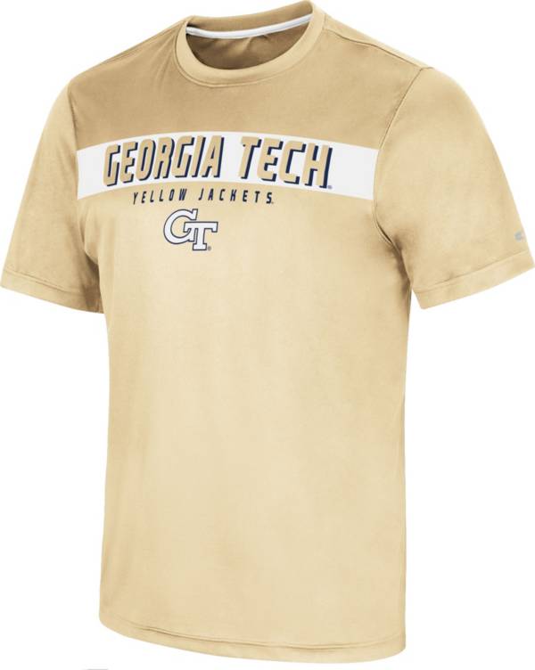 Colosseum Men's Georgia Tech Yellow Jackets Gold Mosbius T-Shirt product image