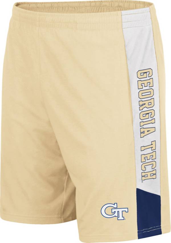 Colosseum Men's Georgia Tech Yellow Jackets Gold Wonkavision Shorts