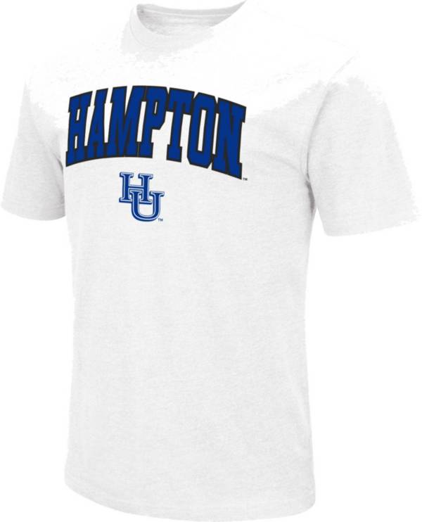 Colosseum Men's Hampton Pirates White Dual Blend T-Shirt