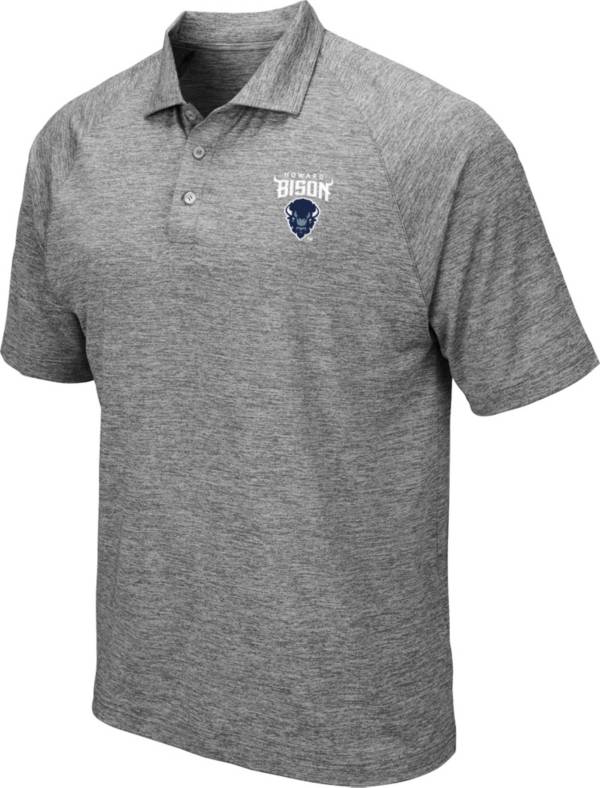 Colosseum Men's Howard Bison Grey Polo product image