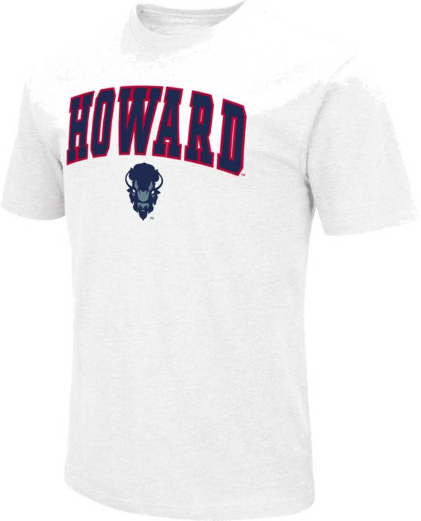 Colosseum Men's Howard Bison White Dual Blend T-Shirt