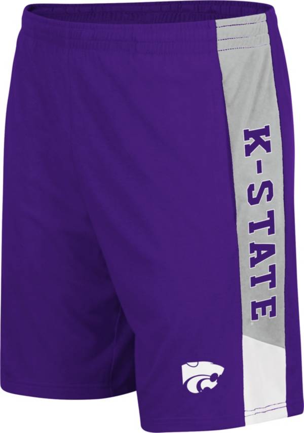 Colosseum Men's Kansas State Wildcats Purple Wonkavision Shorts