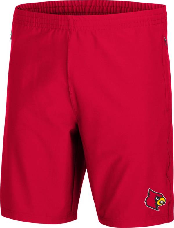 Colosseum Men's Louisville Cardinals Cardinal Red 88 MPH Shorts