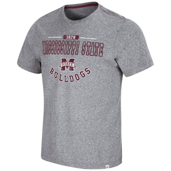 Colosseum Men's Mississippi State Bulldogs Grey Tannen T-Shirt product image