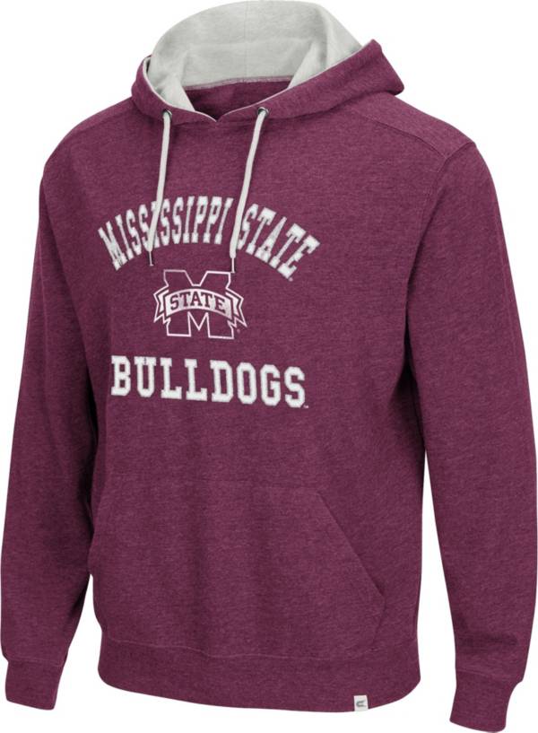 Colosseum Men's Mississippi State Bulldogs Maroon Pullover Hoodie