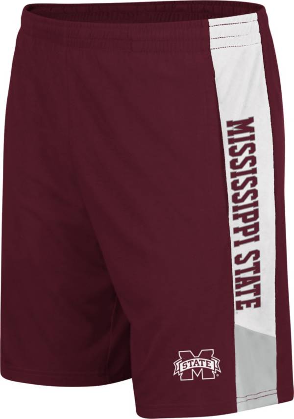 Colosseum Men's Mississippi State Bulldogs Maroon Wonkavision Shorts