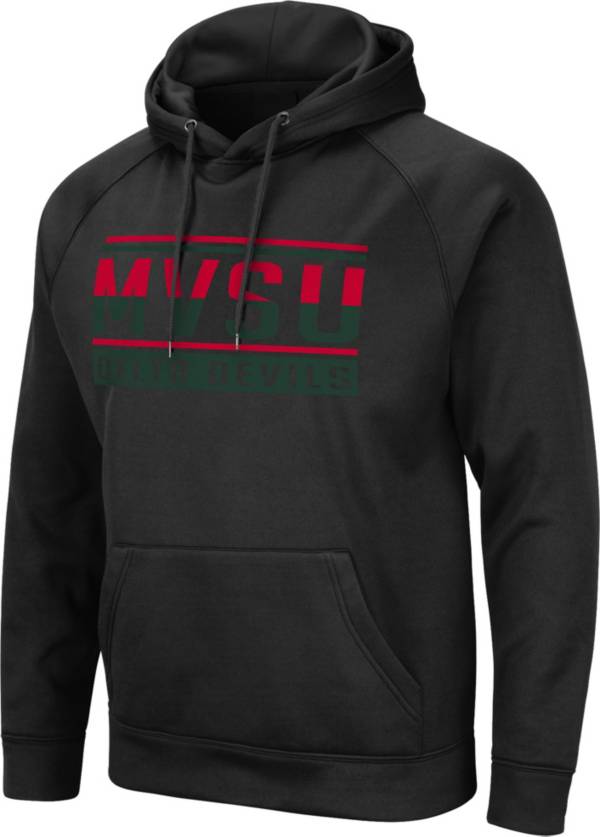 Colosseum Men's Mississippi Valley State Delta Devils Black Pullover Hoodie