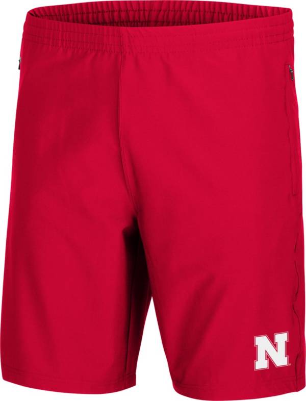 Colosseum Men's Nebraska Cornhuskers Scarlet 88 MPH Shorts