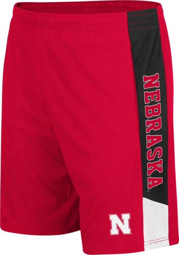 Colosseum Men's Nebraska Cornhuskers Scarlet Wonkavision Shorts