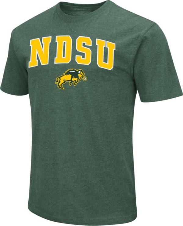 Colosseum Men's North Dakota State Bison Green Dual Blend T-Shirt