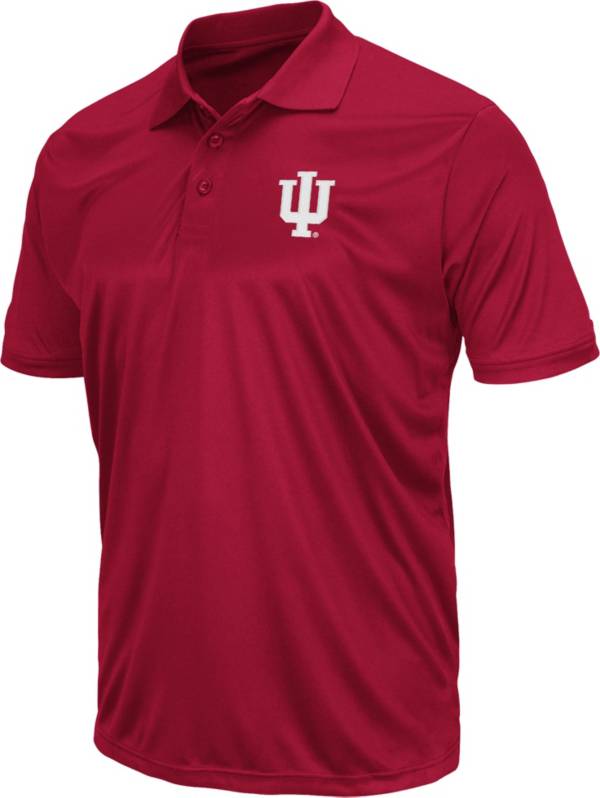 Colosseum Men's Indiana Hoosiers Crimson Polo