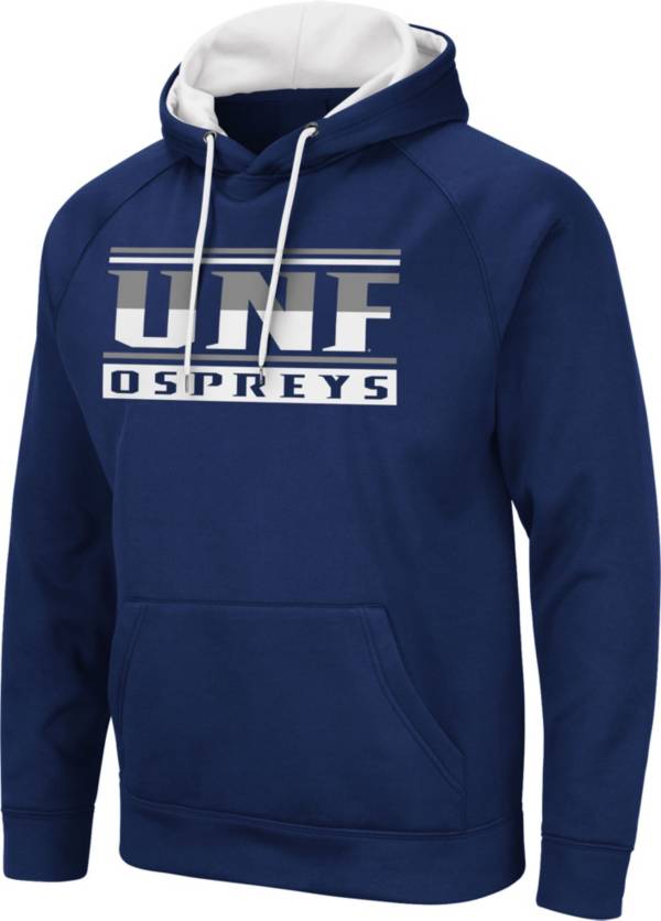 Colosseum Men's North Florida Ospreys Blue Pullover Hoodie