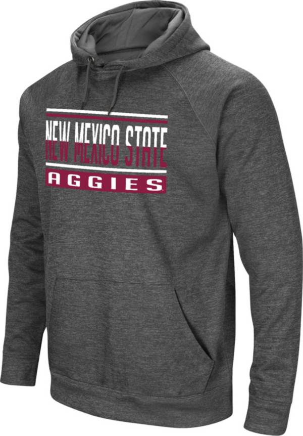 Colosseum Men's New Mexico State Aggies Grey Pullover Hoodie