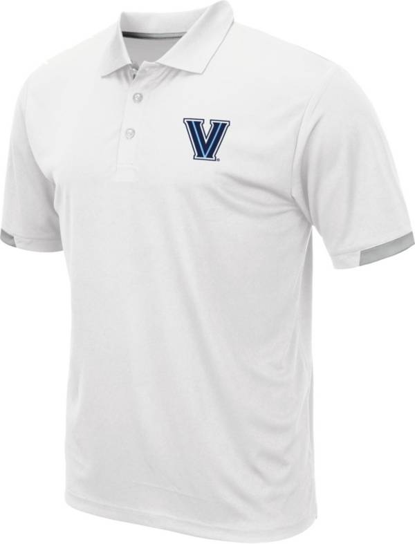 Colosseum Men's Villanova Wildcats White Polo