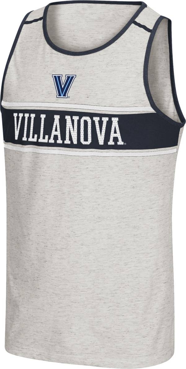 Colosseum Men's Villanova Wildcats White Skateboard Tank Top