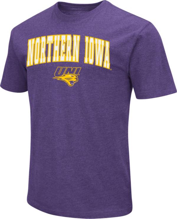 Colosseum Men's Northern Iowa Panthers Purple Dual Blend T-Shirt