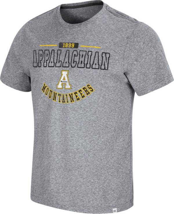 Colosseum Men's Appalachian State Mountaineers Grey Tannen T-Shirt