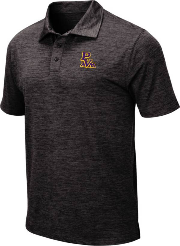 Colosseum Men's Prairie View A&M Panthers Black Polo