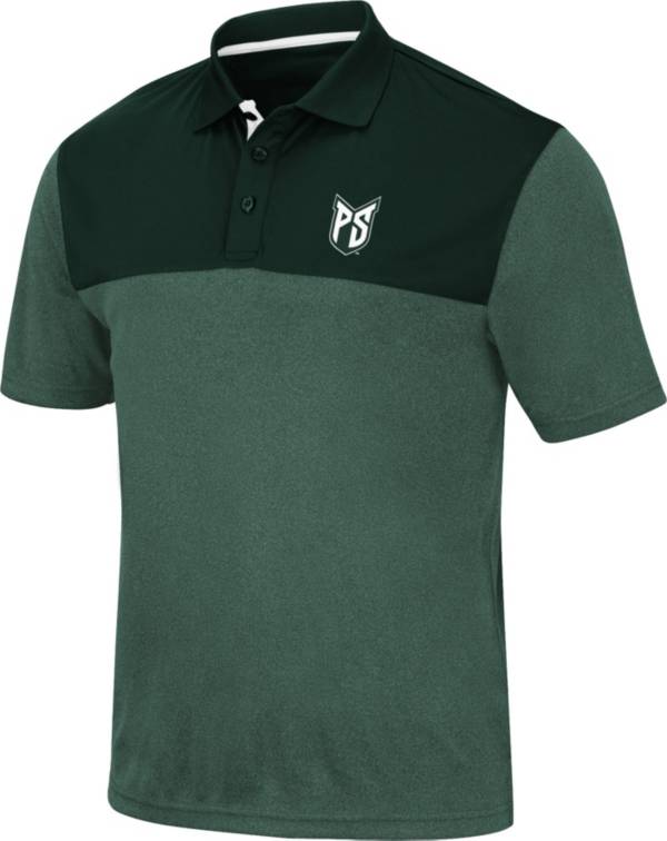 Colosseum Men's Portland State Vikings Green Links Polo