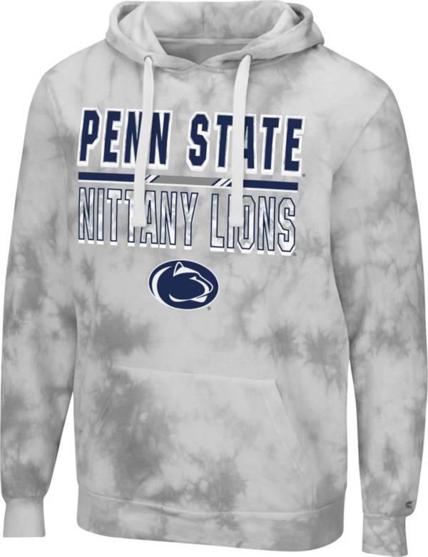 Colosseum Men's Penn State Nittany Lions Grey Pullover Hoodie