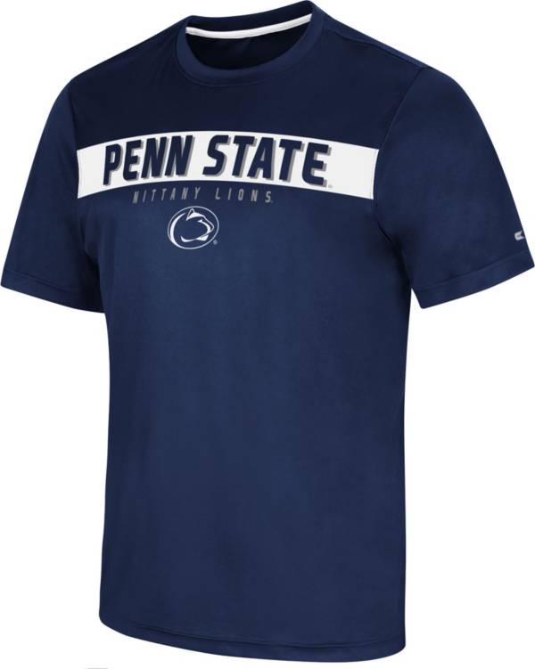 Colosseum Men's Penn State Nittany Lions Blue Mosbius T-Shirt