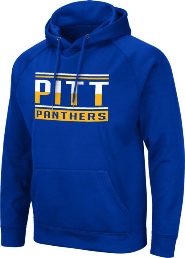 Colosseum Men's Pitt Panthers Blue Pullover Hoodie