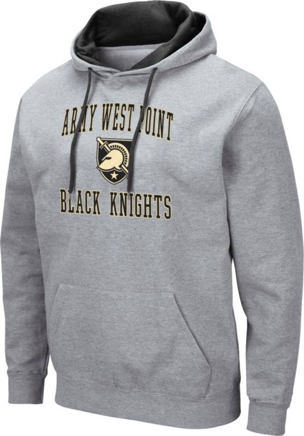 Colosseum Men's Army West Point Black Knights Grey Pullover Hoodie