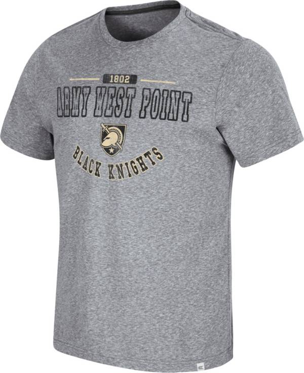 Colosseum Men's Army West Point Black Knights Grey Tannen T-Shirt