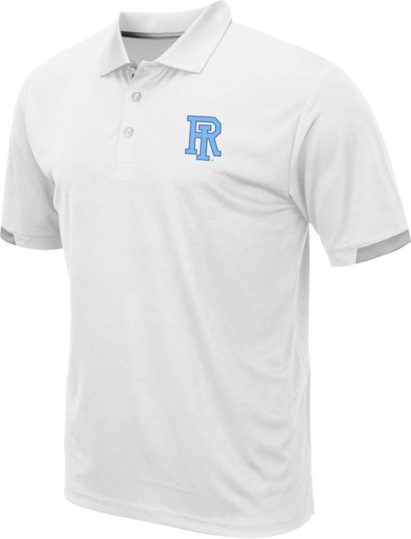 Colosseum Men's Rhode Island Rams White Polo