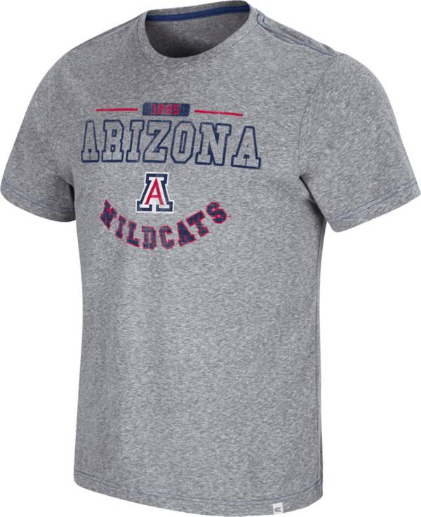 Colosseum Men's Arizona Wildcats Grey Tannen T-Shirt