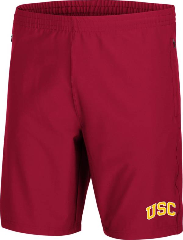 Colosseum Men's USC Trojans Cardinal Red 88 MPH Shorts