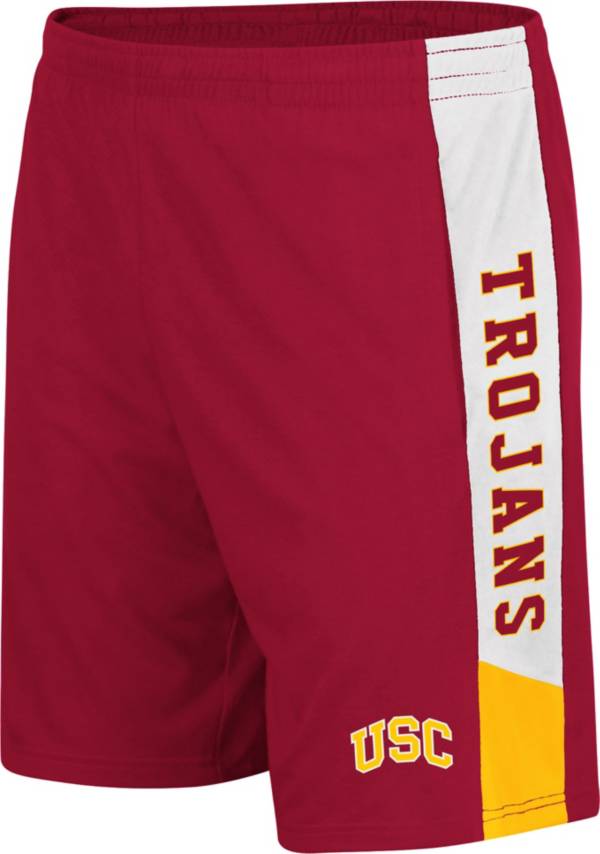 Colosseum Men's USC Trojans Cardinal Wonkavision Shorts