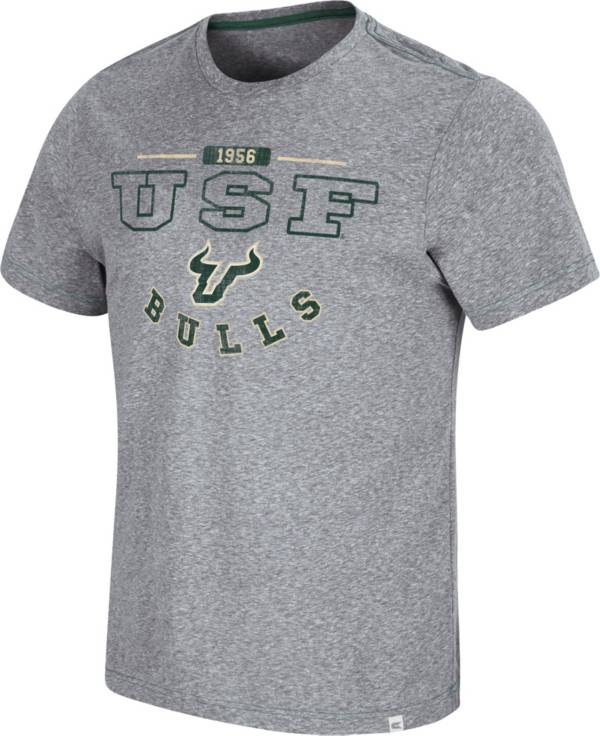 Colosseum Men's South Florida Bulls Grey Tannen T-Shirt