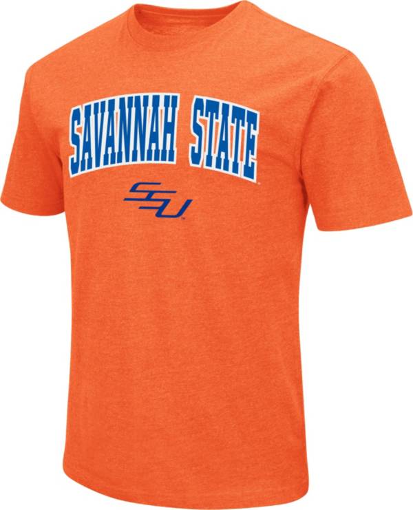 Colosseum Men's Savannah State Tigers Orange Playbook Dual Blend T-Shirt