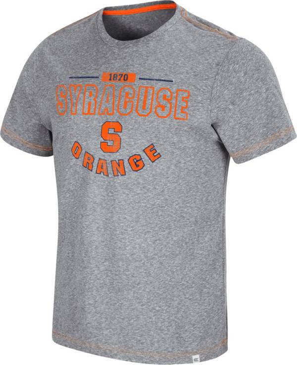 Colosseum Men's Syracuse Orange Grey Tannen T-Shirt