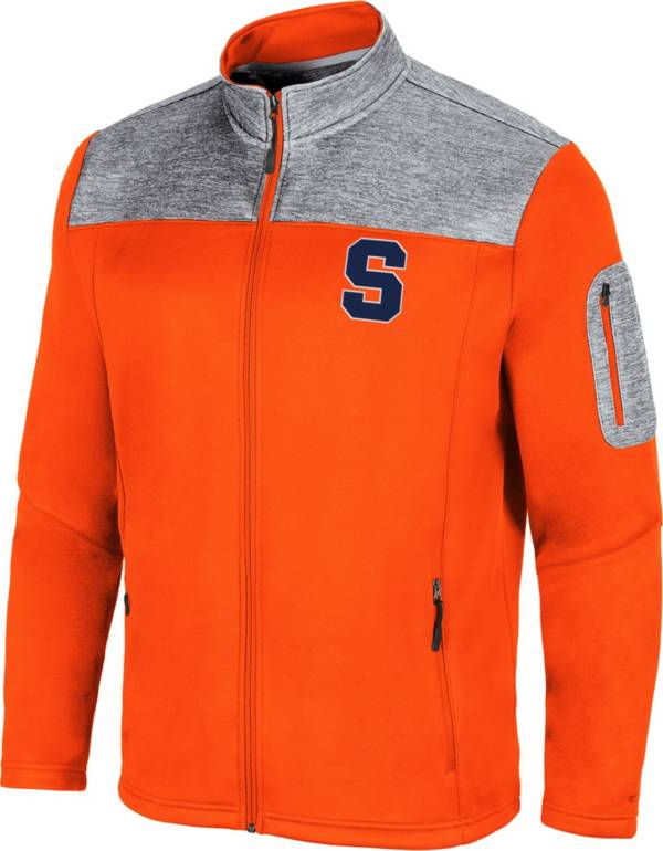 Colosseum Men's Syracuse Orange Orange Third Wheel Full-Zip Jacket