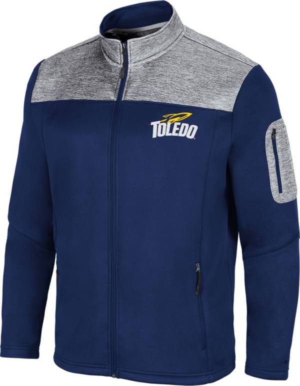 Colosseum Men's Toledo Rockets Midnight Blue Third Wheel Full-Zip Jacket