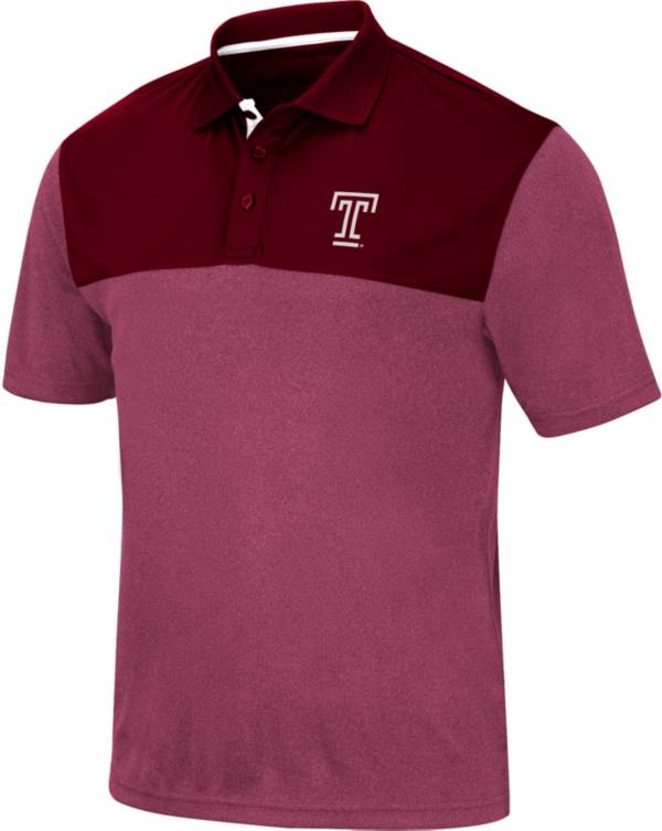 Colosseum Men's Temple Owls Cherry Links Polo product image