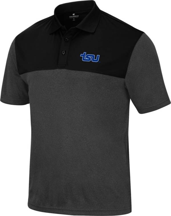 Colosseum Men's Tennessee State Tigers Black Polo