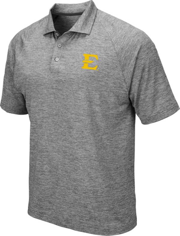 Colosseum Men's East Tennessee State Buccaneers Grey Polo product image