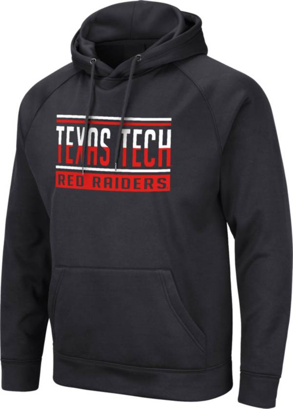 Colosseum Men's Texas Tech Red Raiders Black Pullover Hoodie