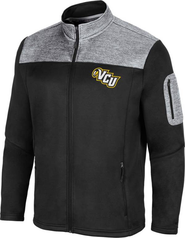 Colosseum Men's VCU Rams Black Third Wheel Full-Zip Jacket