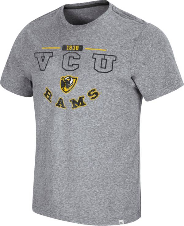 Colosseum Men's VCU Rams Grey Tannen T-Shirt