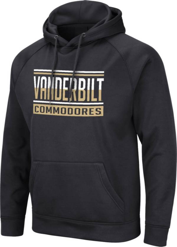 Colosseum Men's Vanderbilt Commodores Black Pullover Hoodie